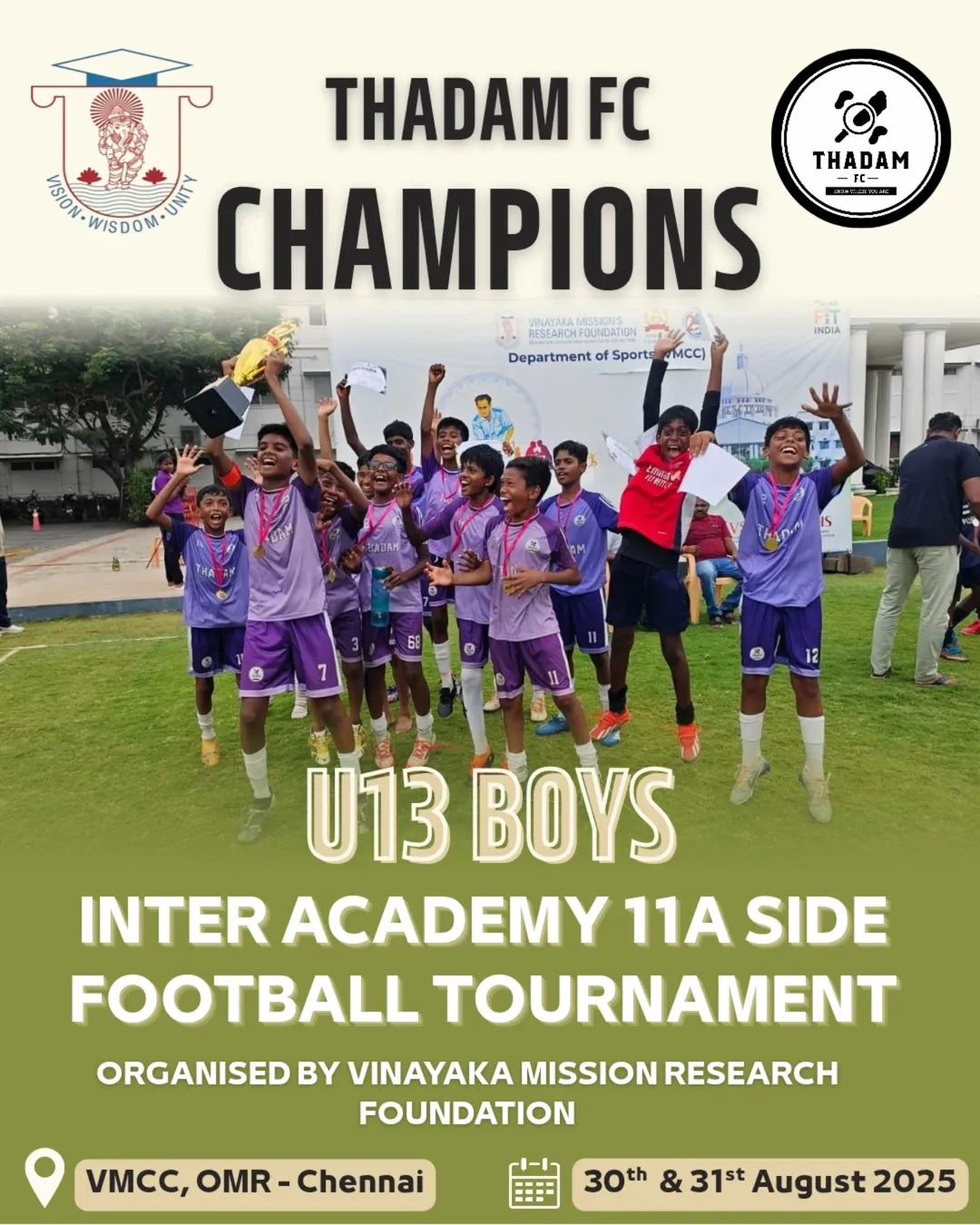 From the first whistle to the final cheer, our U13 boys showed grit, unity, and determination!